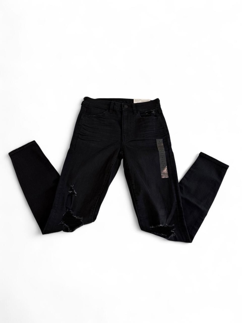 American Eagle Next Level Ripped Super High-Waisted Jeggings